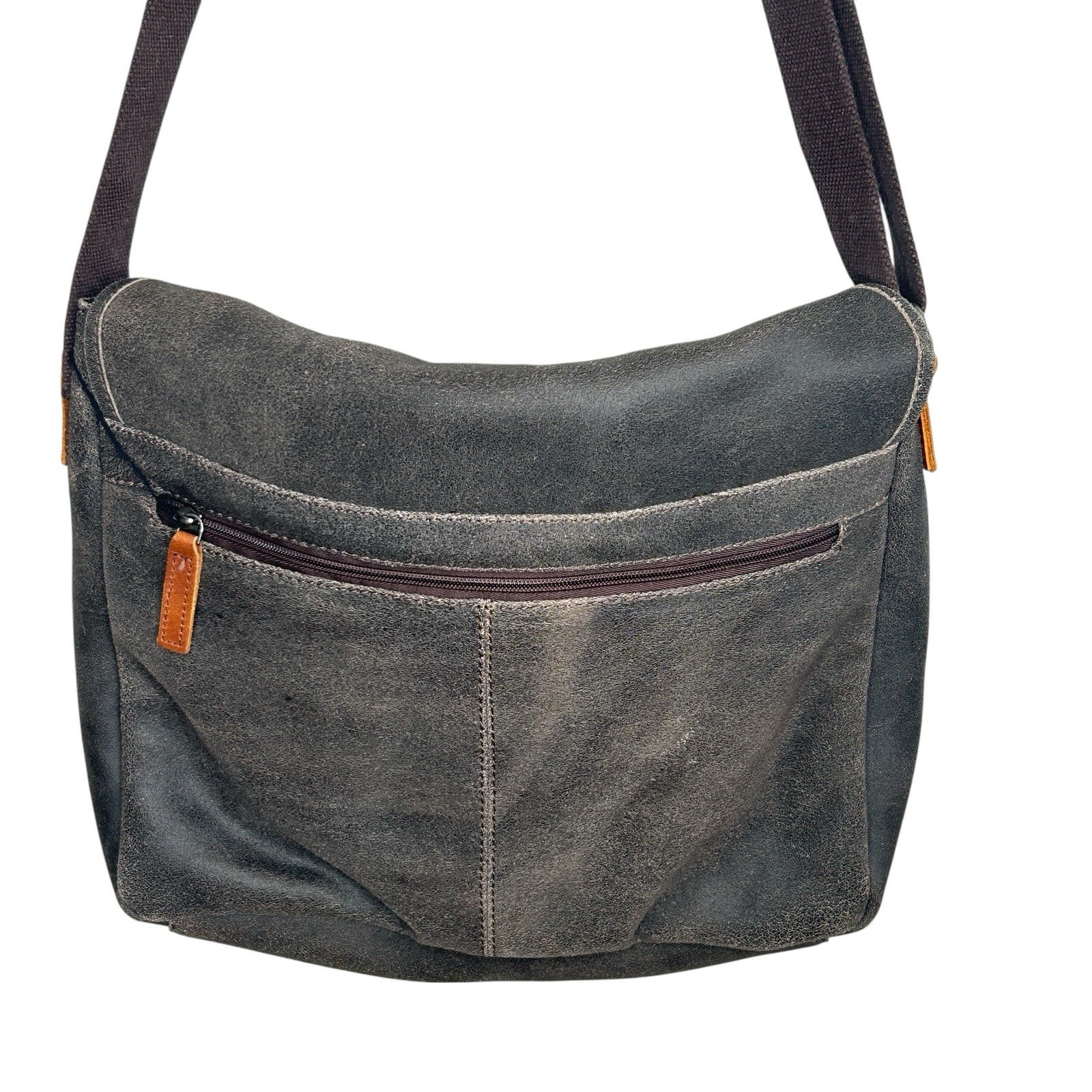 Jack Georges Voyager Dakota Messenger Bag Leather Office Commute Academia Nwt — image 2 of 8